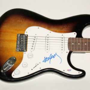 WILLIE NELSON SIGNED AUTOGRAPH FENDER BRAND ELECTRIC GUITAR SHOTGUN STARDUST PSA COLLECTIBLE MEMORABILIA