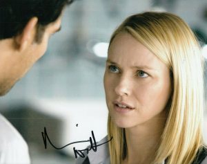 NAOMI WATTS SIGNED (MULHOLLAND DR) AUTOGRAPHED 8X10 PHOTO BETTY SELWYN W/COA #1  COLLECTIBLE MEMORABILIA