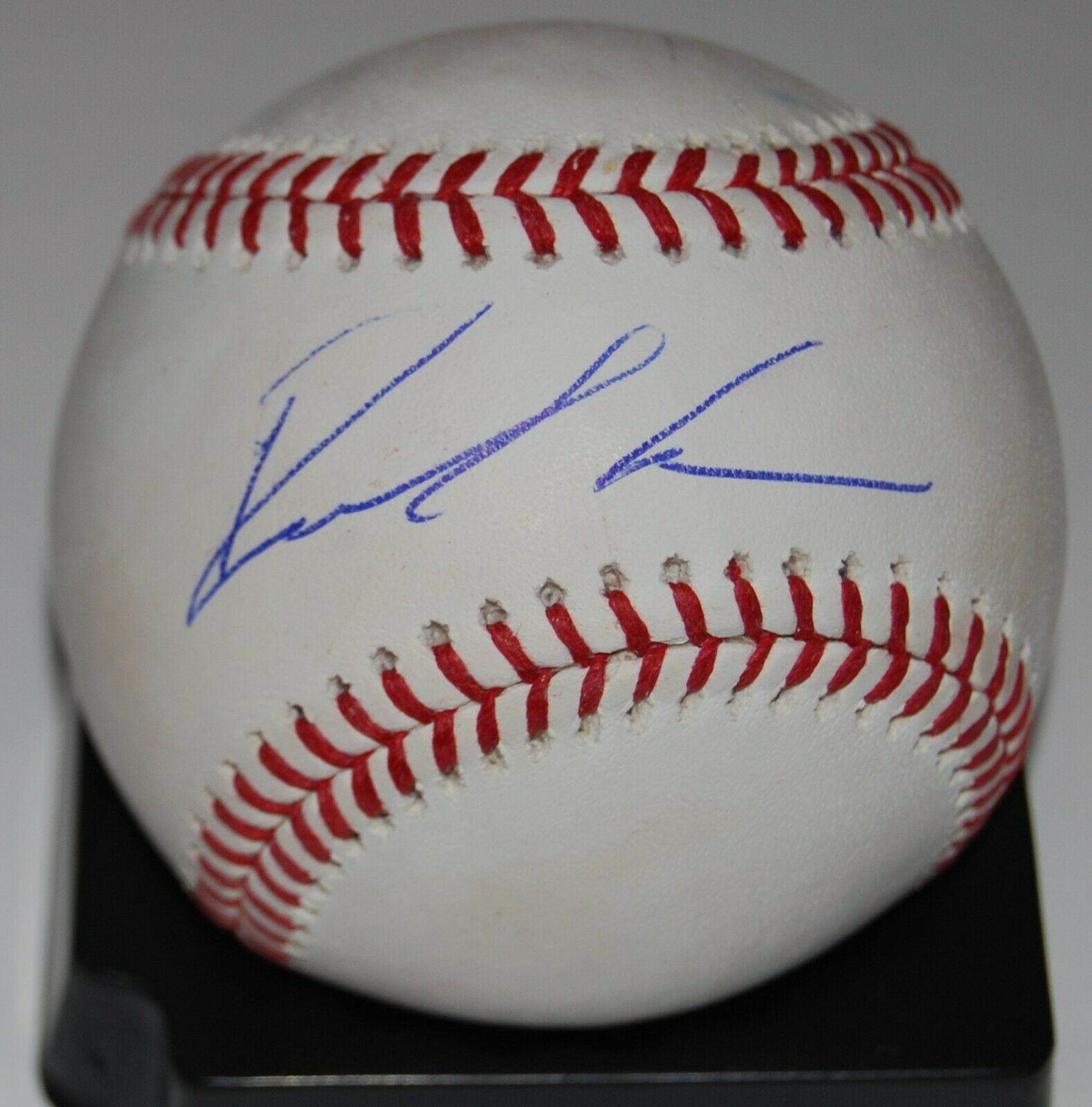 ROBERTO RAMOS signed (COLORADO ROCKIES) OML Major league baseball W/COA Collectible Memorabilia