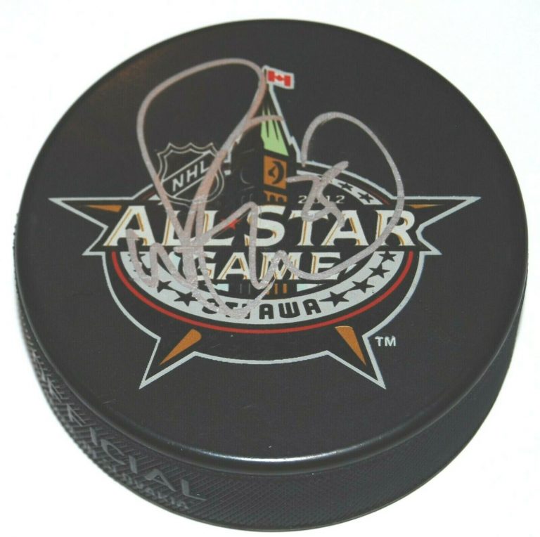 MIKE GREEN SIGNED (DETROIT RED WINGS) AUTOGRAPH 2011 ALL STAR HOCKEY PUCK W/COA  COLLECTIBLE MEMORABILIA