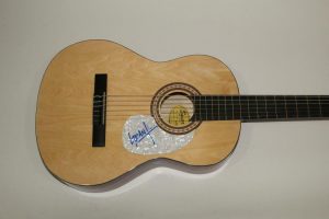 GRANT MICKELSON SIGNED FENDER BRAND ACOUSTIC GUITAR – TAYLOR SWIFT GUITARIST  COLLECTIBLE MEMORABILIA
