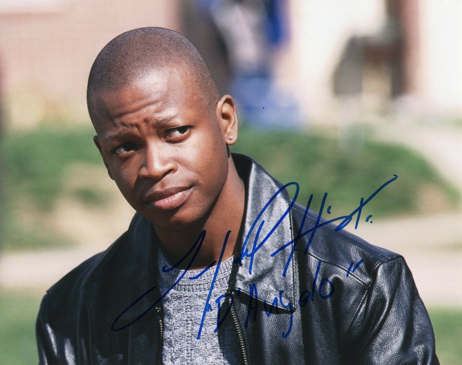 Lawrence Gilliard The Wire TV Show D'Angelo Barksdale Signed 8x10 Photo
