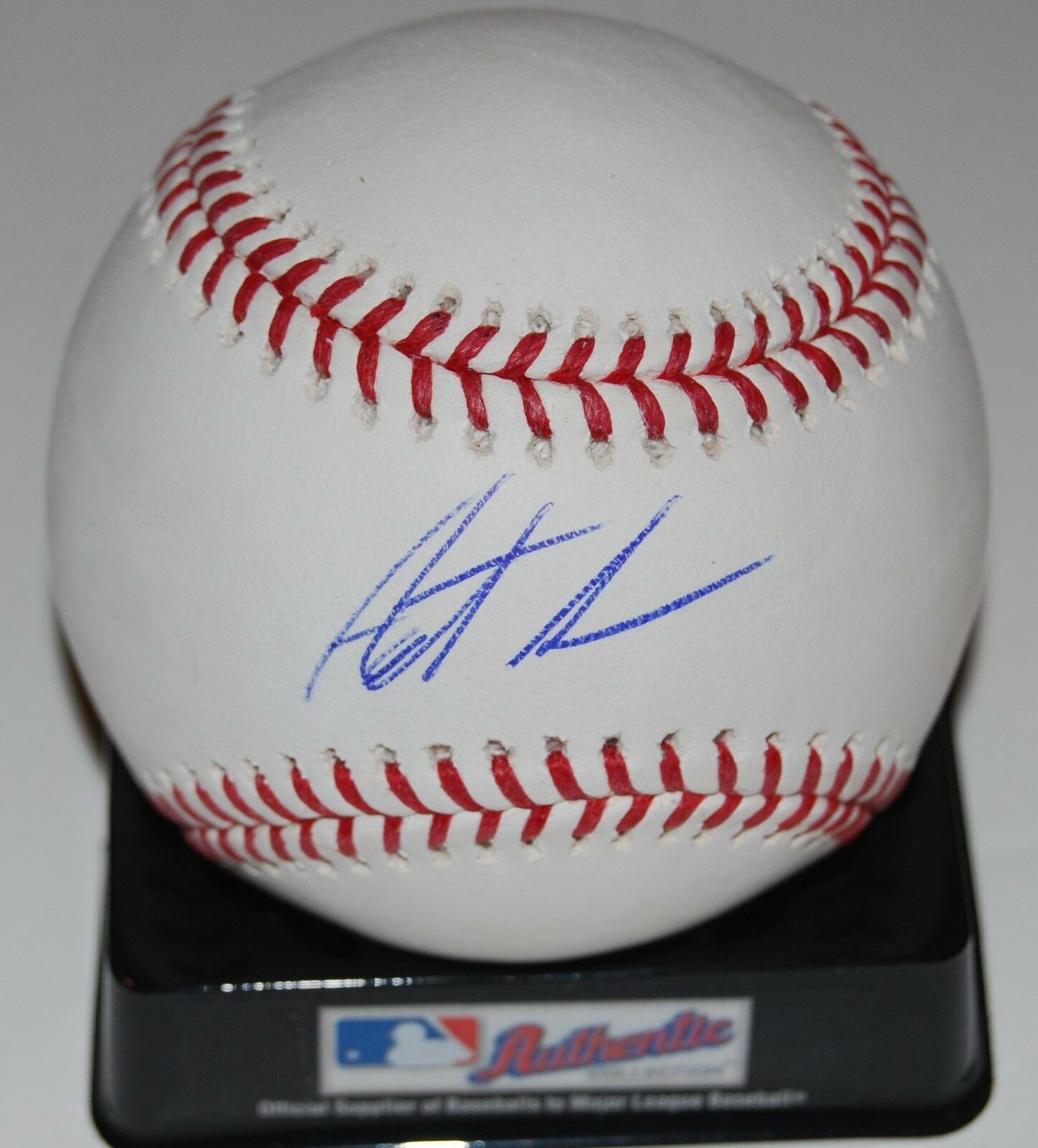 AUSTIN ALLEN signed OML Major League baseball (SAN DIEGO PADRES) *PROOF