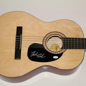 TYLER CHILDERS SIGNED AUTOGRAPH FENDER BRAND ACOUSTIC GUITAR - PURGATORY, JSA COLLECTIBLE MEMORABILIA
