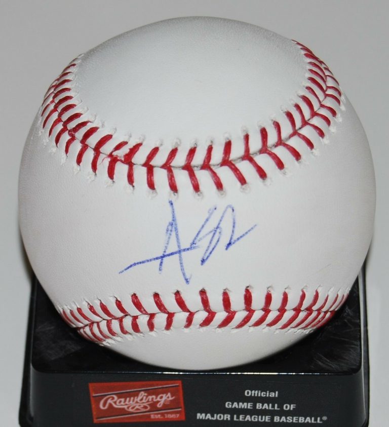 ANDREW SOPKO SIGNED OFFICIAL MAJOR LEAGUE BASEBALL (LOS ANGELES DODGERS) W/COA  COLLECTIBLE MEMORABILIA