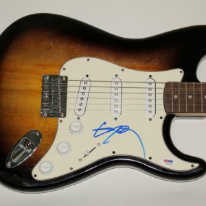 WILLIE NELSON SIGNED AUTOGRAPH FENDER BRAND ELECTRIC GUITAR SHOTGUN STARDUST PSA COLLECTIBLE MEMORABILIA
