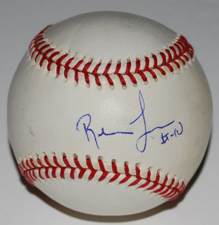 REYNALDO LOPEZ SIGNED OAL BASEBAL *CHICAGO WHITE SOX* AUTOGRAPHED W/COA  COLLECTIBLE MEMORABILIA