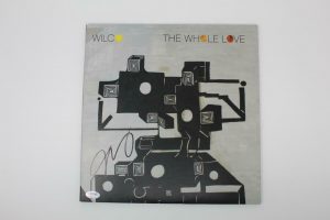 JEFF TWEEDY WILCO SIGNED AUTOGRAPH ALBUM VINYL RECORD – THE WHOLE LOVE PSA  COLLECTIBLE MEMORABILIA
