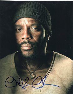 CHAD L. COLEMAN THE WALKING DEAD TYREESE SIGNED 8×10 PHOTO W/COA #10  COLLECTIBLE MEMORABILIA