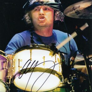 ADRIAN YOUNG signed (NO DOUBT) DRUMMER MUSIC 8X10 photo W/COA #1 Collectible Memorabilia