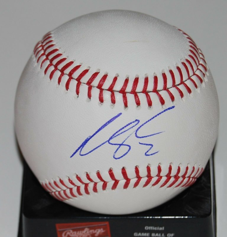 CORNELIUS RANDOLPH SIGNED (PHILLIES) OFFICIAL MAJOR LEAGUE BASEBALL W/COA PROOF  COLLECTIBLE MEMORABILIA