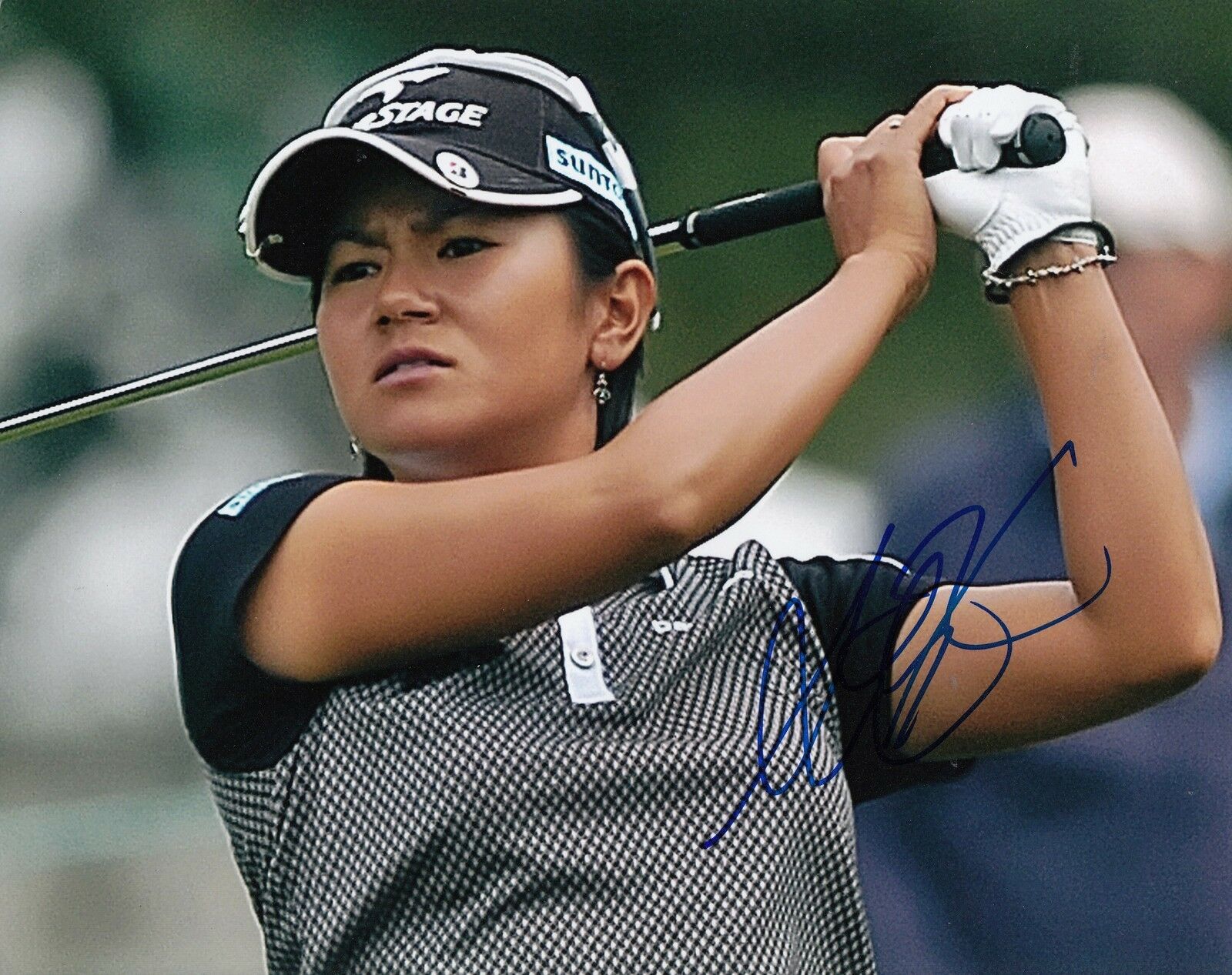 AI MIYAZATO signed LPGA WOMENS GOLF 8X10 photo W/COA JAPAN EVIAN ...