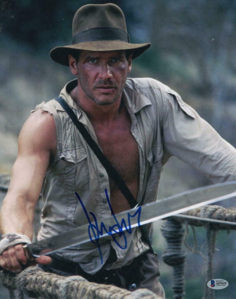 Harrison Ford Signed Autograph 11x14 Photo Indiana Jones Han Solo