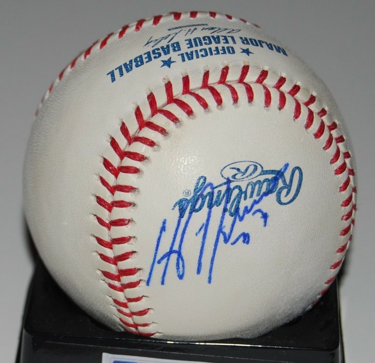 HENDERSON ALVAREZ SIGNED (MIAMI MARLINS) OFFICIAL MAJOR LEAGUE BASEBALL W/COA  COLLECTIBLE MEMORABILIA