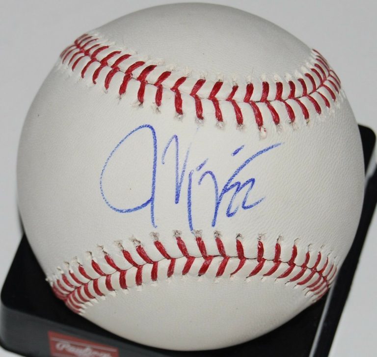 JASON KIPNIS SIGNED OML BASEBALL (CLEVELAND INDIANS) W/COA (2 X ALL STAR) #1  COLLECTIBLE MEMORABILIA