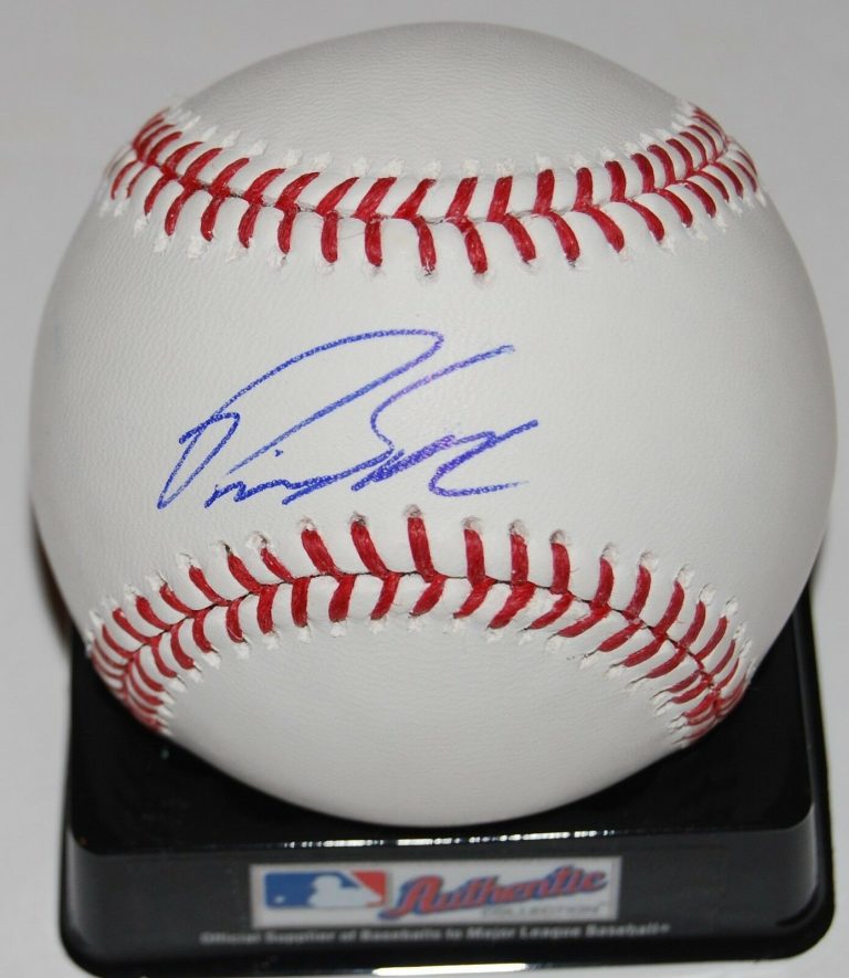 PAVIN SMITH SIGNED OML MAJOR LEAGUE BASEBALL (ARIZONA DIAMONDBACKS) W/COA  COLLECTIBLE MEMORABILIA