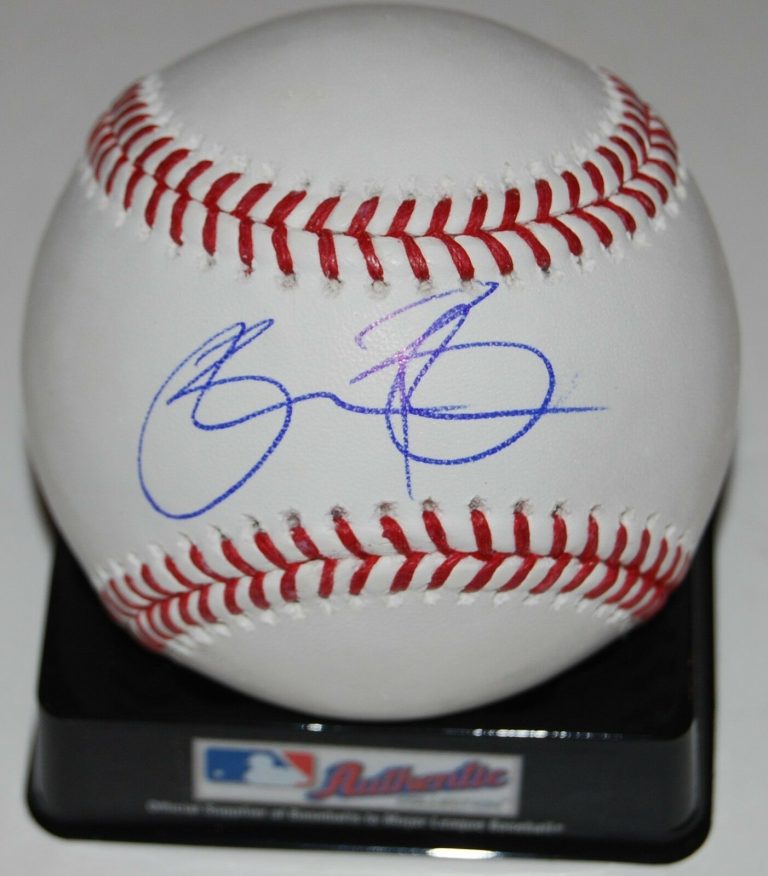 ZACK BURDI SIGNED OML MAJOR LEAGUE BASEBALL (CHICAGO WHITE SOX) W/COA  COLLECTIBLE MEMORABILIA