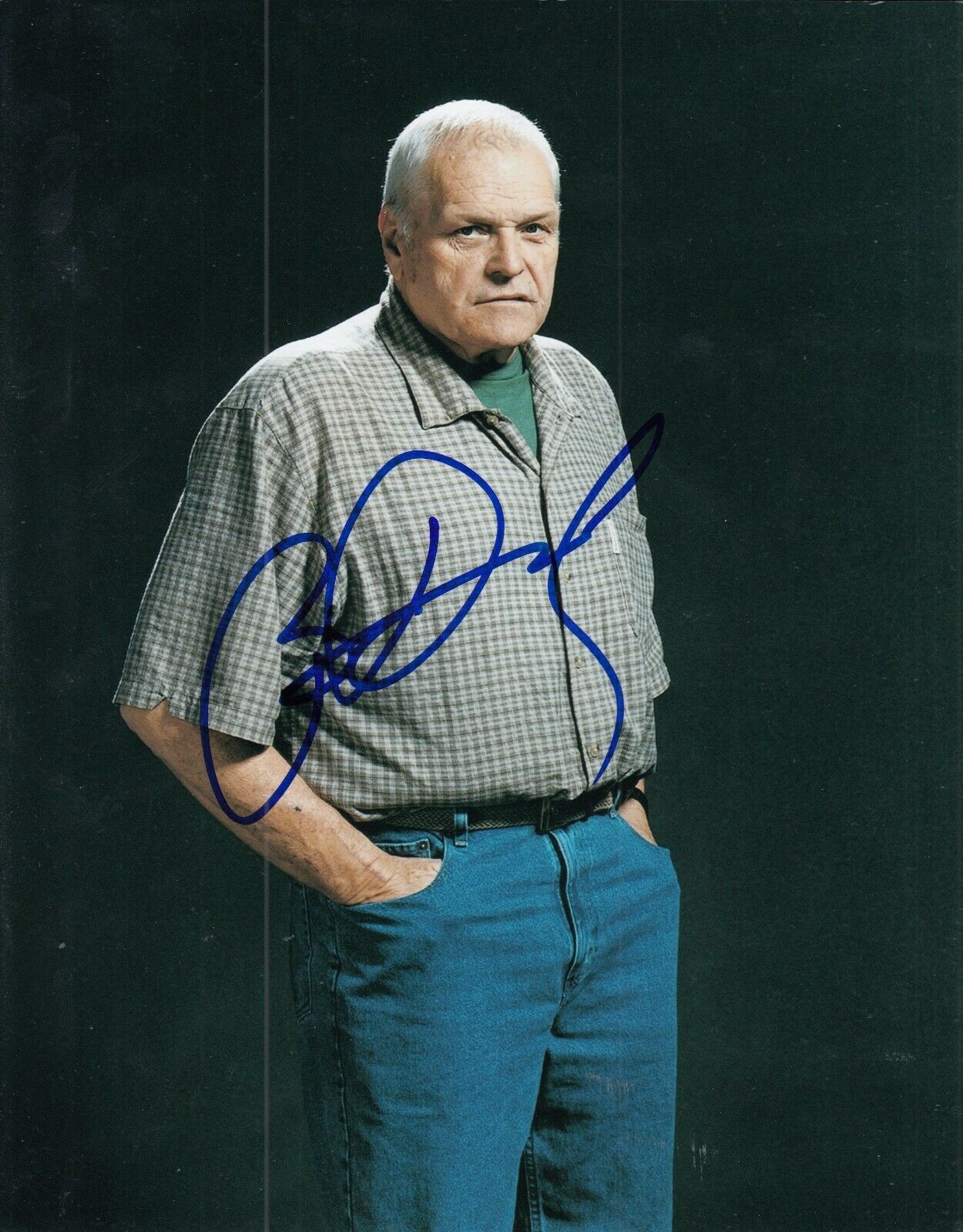 BRIAN DENNEHY signed (SILVERADO) Movie actor 8X10 photo Cocoon (RAMBO ...