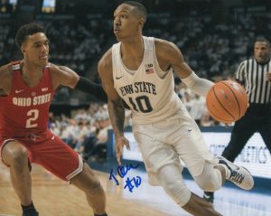 TONY CARR SIGNED (PENN STATE NITTANY LIONS) BASKETBALL DRAFT 8X10 PHOTO W/COA #4  COLLECTIBLE MEMORABILIA
