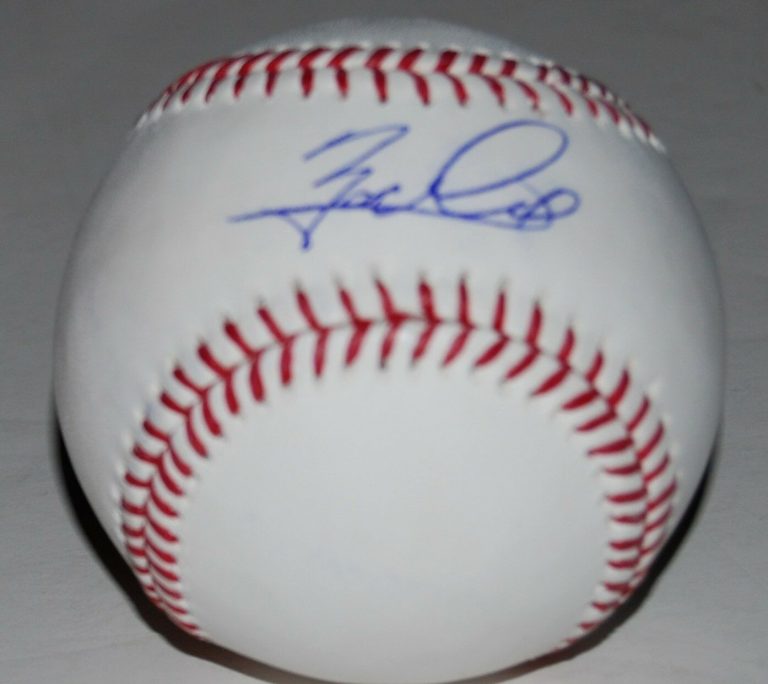 ZACK COLLINS SIGNED OML BASEBAL *CHICAGO WHITE SOX* AUTOGRAPHED W/COA  COLLECTIBLE MEMORABILIA