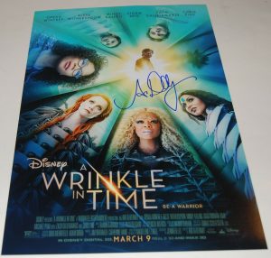 AVA DUVERNAY SIGNED (A WRINKLE IN TIME) 12X18 MOVIE POSTER PHOTO W/COA #2  COLLECTIBLE MEMORABILIA