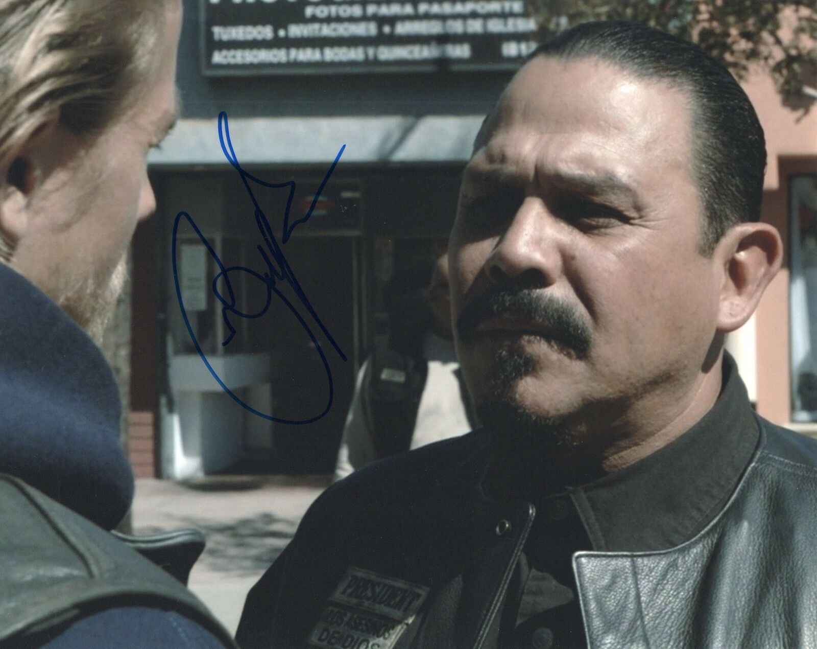 Emilio Rivera Sons of Anarchy TV Show Marcus Alvarez Signed 8x10 Photo w/COA 5 Collectible