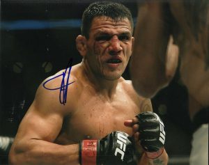 RAFAEL DOS ANJOS SIGNED (UFC) MMA FIGHTING RDA WELTERWEIGHT 8X10 PHOTO W/COA #3  COLLECTIBLE MEMORABILIA