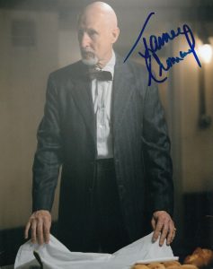 JAMES CROMWELL SIGNED (AMERICAN HORROR STORY) 8X10 PHOTO W/COA DR ARTHUR ARDEN A  COLLECTIBLE MEMORABILIA