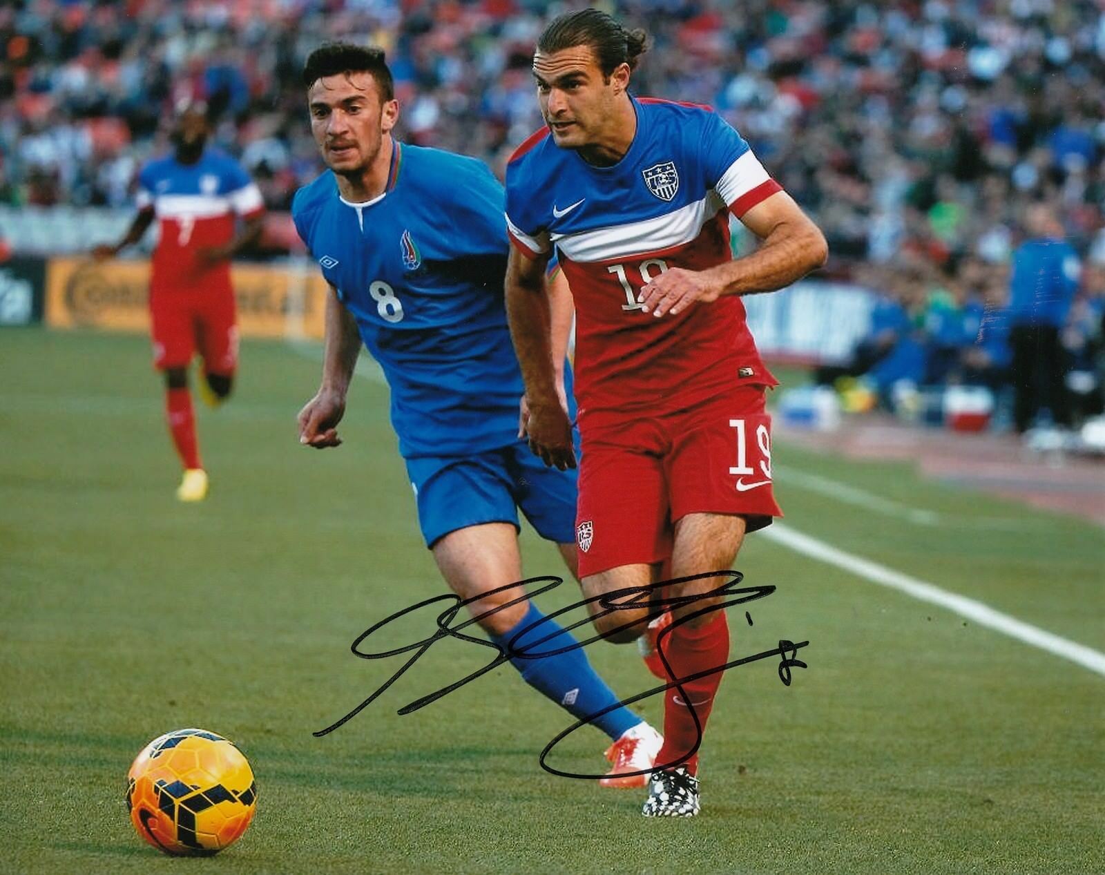 GRAHAM ZUSI signed (SPORTING KANSAS CITY) SOCCER *TEAM USA* 8X10 photo