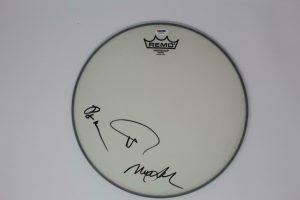 TREY ANASTASIO, MIKE GORDON, PAGE MCCONNELL SIGNED AUTOGRAPH DRUMHEAD PHISH PSA  COLLECTIBLE MEMORABILIA