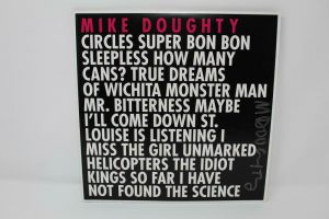 MIKE DOUGHTY SIGNED AUTOGRAPH ALBUM VINYL RECORD – CIRCLES SUPER BON BON  COLLECTIBLE MEMORABILIA