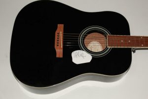 JOHN MAYER SIGNED AUTOGRAPH GIBSON EPIPHONE ACOUSTIC GUITAR – DEAD & COMPANY  COLLECTIBLE MEMORABILIA
