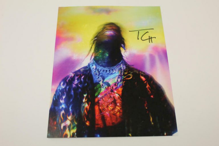 TRAVIS SCOTT SIGNED SKETCH 8X10 PHOTO – ASTROWORLD RAPPER, RODEO, UTOPIA  COLLECTIBLE MEMORABILIA