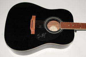 SAM HUNT SIGNED AUTOGRAPH GIBSON EPIPHONE ACOUSTIC GUITAR – COUNTRY, SOUTHSIDE  COLLECTIBLE MEMORABILIA