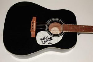 TENILLE TOWNES SIGNED AUTOGRAPH GIBSON EPIPHONE ACOUSTIC GUITAR – LEMONADE STAND  COLLECTIBLE MEMORABILIA