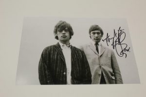 CHARLIE WATTS SIGNED AUTOGRAPH 8X10 PHOTO – ROLLING STONES, EXILE ON MAIN ST B  COLLECTIBLE MEMORABILIA