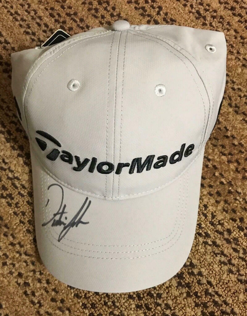 DUSTIN JOHNSON SIGNED AUTOGRAPH TAYLORMADE HAT CAP 2020 MASTERS