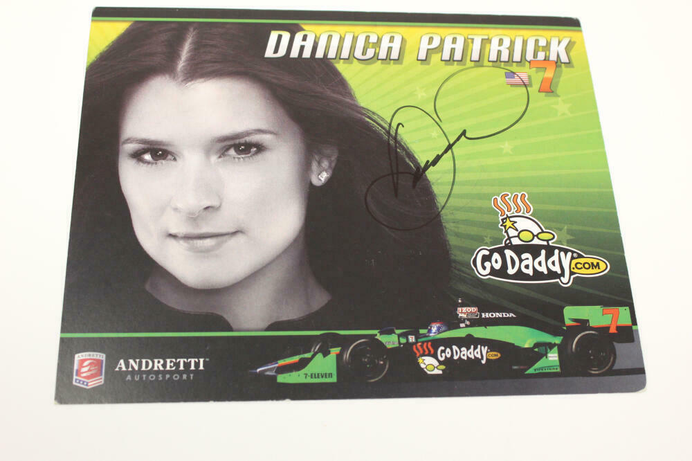 Danica Patrick Signed Autograph 8x10 Photo Sexy Go Daddy Driver Very Hot Collectible 