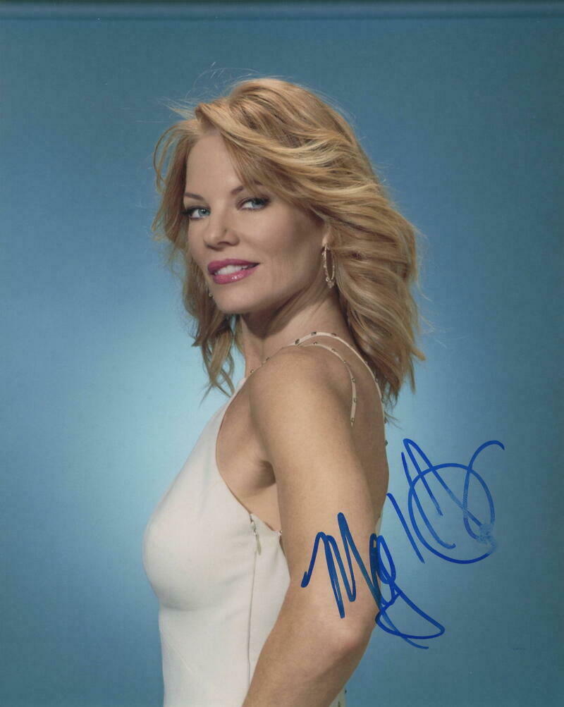 Marg Helgenberger Signed Autograph 8x10 Photo Super Sexy Catherine