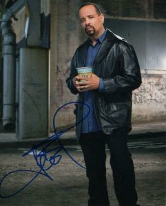 ICE-T SIGNED AUTOGRAPH 8X10 PHOTO – LAW AND ORDER: SVU – DETECTIVE FIN TUTUOLA B  COLLECTIBLE MEMORABILIA