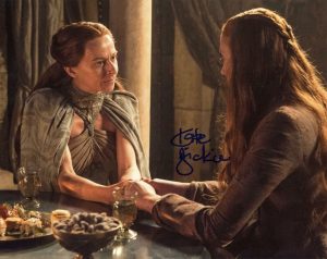 KATE DICKIE “GAME OF THRONES” AUTOGRAPH SIGNED 8×10 PHOTO C ACOA  COLLECTIBLE MEMORABILIA