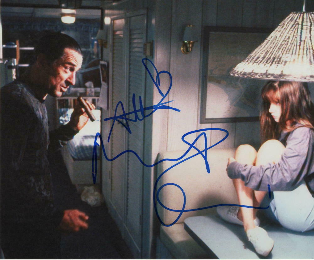 ROBERT DENIRO & JULIETTE LEWIS SIGNED AUTOGRAPH 11x14 PHOTO - CAPE FEAR ...