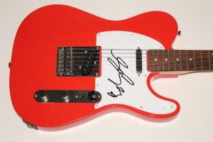 SAM SMITH SIGNED AUTOGRAPH FENDER ELECTRIC TELECASTER GUITAR – THRILL OF IT JSA  COLLECTIBLE MEMORABILIA
