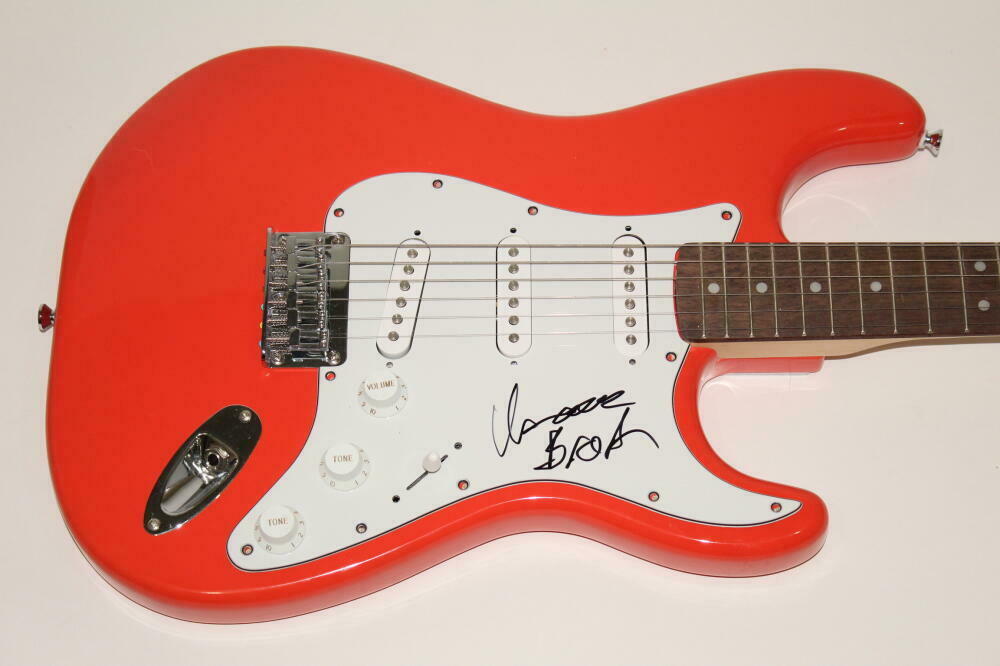 ISAAC BROCK SIGNED AUTOGRAPH FENDER BRAND ELECTRIC GUITAR - MODEST ...