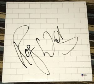ROGER WATERS SIGNED AUTOGRAPH NEW PINK FLOYD “THE WALL” ALBUM VINYL LP BECKETT  COLLECTIBLE MEMORABILIA