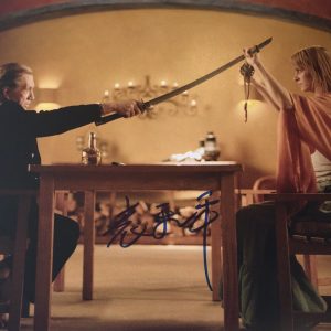 YUEN WOO-PING SIGNED AUTOGRAPH "KILL BILL" SUPER RARE FIGHT MASTER 11x14 PHOTO B COLLECTIBLE MEMORABILIA