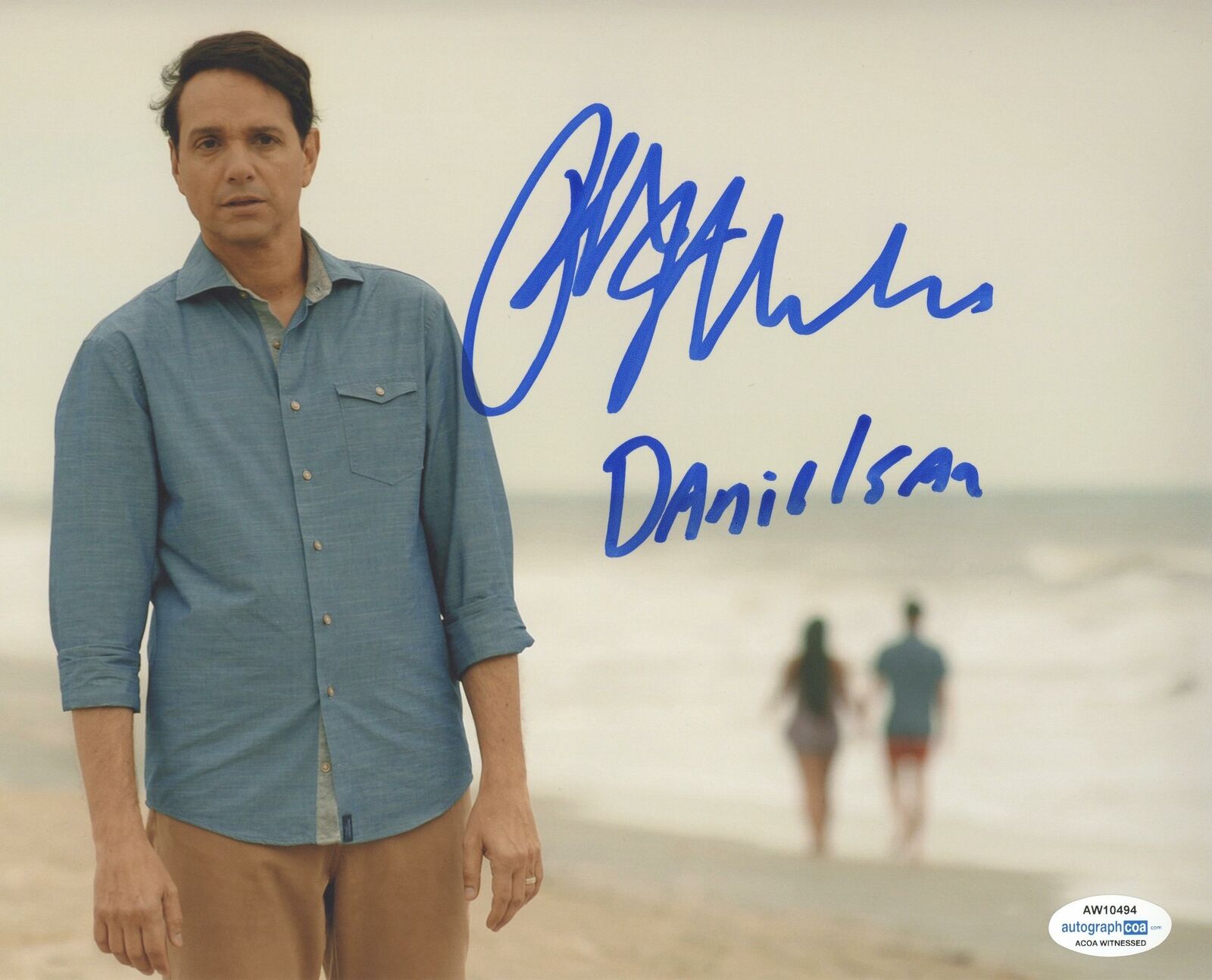 Ralph Macchio Autograph Signed Cobra Kai 8x10 Photo ACOA Witness ITP Collectible Memorabilia