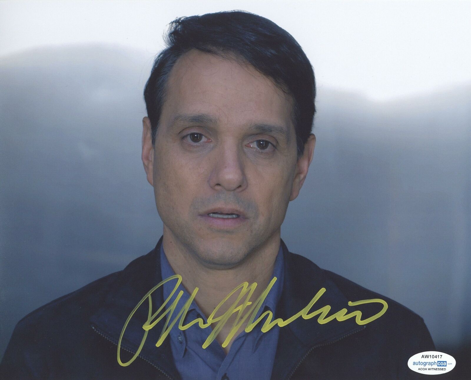 Ralph Macchio Autograph Signed Cobra Kai 8x10 Photo ACOA Witness ITP Collectible Memorabilia