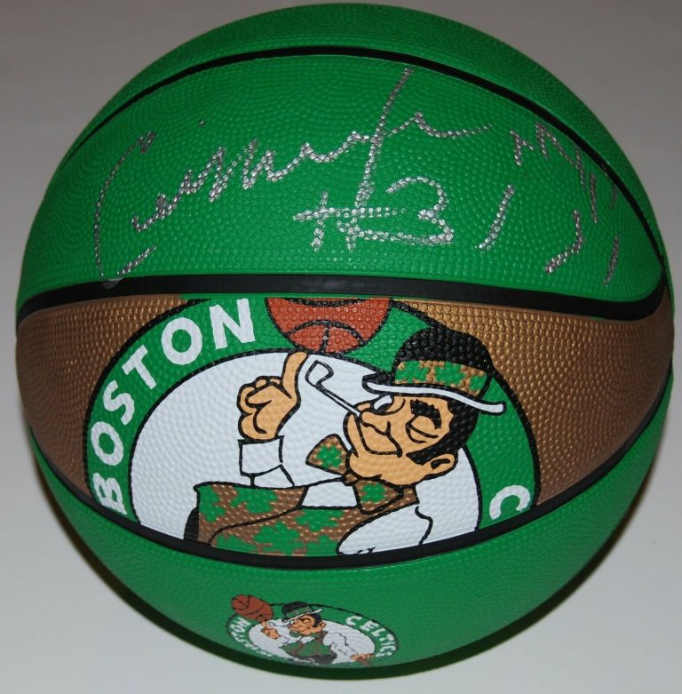 CEDRIC MAXWELL SIGNED (BOSTON CELTICS) AUTOGRAPHED F/S NBA LOGO BASKETBALL COA  COLLECTIBLE MEMORABILIA