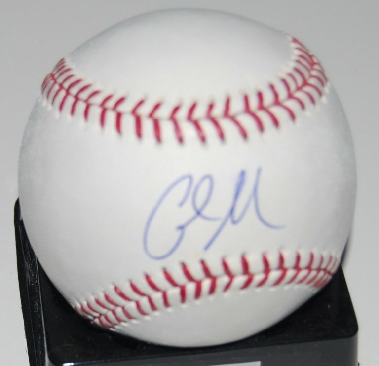 COLIN MORAN SIGNED OFFICIAL MAJOR LEAGUE BASEABALL (HOUSTON ASTROS) W/COA  COLLECTIBLE MEMORABILIA